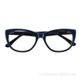 Высококачественный Cat Eye Computer Clear Blue Lightsces Acetate Rame